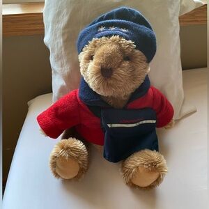 y2k aeropostale winter teddy bear